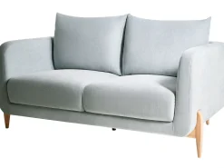 Online Sofa dla 2 osób GIMO Szenil Błękitny Sofy Tapicerowane|Sofy Dwuosobowe