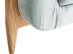 Online Sofa dla 2 osób GIMO Szenil Błękitny Sofy Tapicerowane|Sofy Dwuosobowe