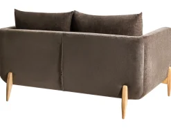 New Sofa dla 2 osób GIMO Szenil Ciemno Sofy Tapicerowane|Sofy Dwuosobowe