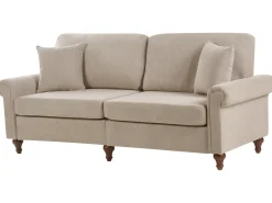Clearance Sofa dla 3 osób GINNERUP Beżowoszary Sofy Tapicerowane|Kolekcje Sof