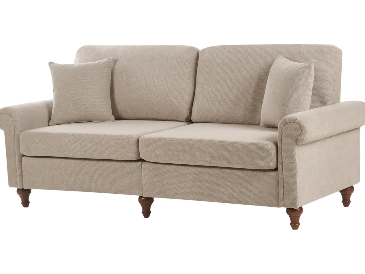 Clearance Sofa dla 3 osób GINNERUP Beżowoszary Sofy Tapicerowane|Kolekcje Sof