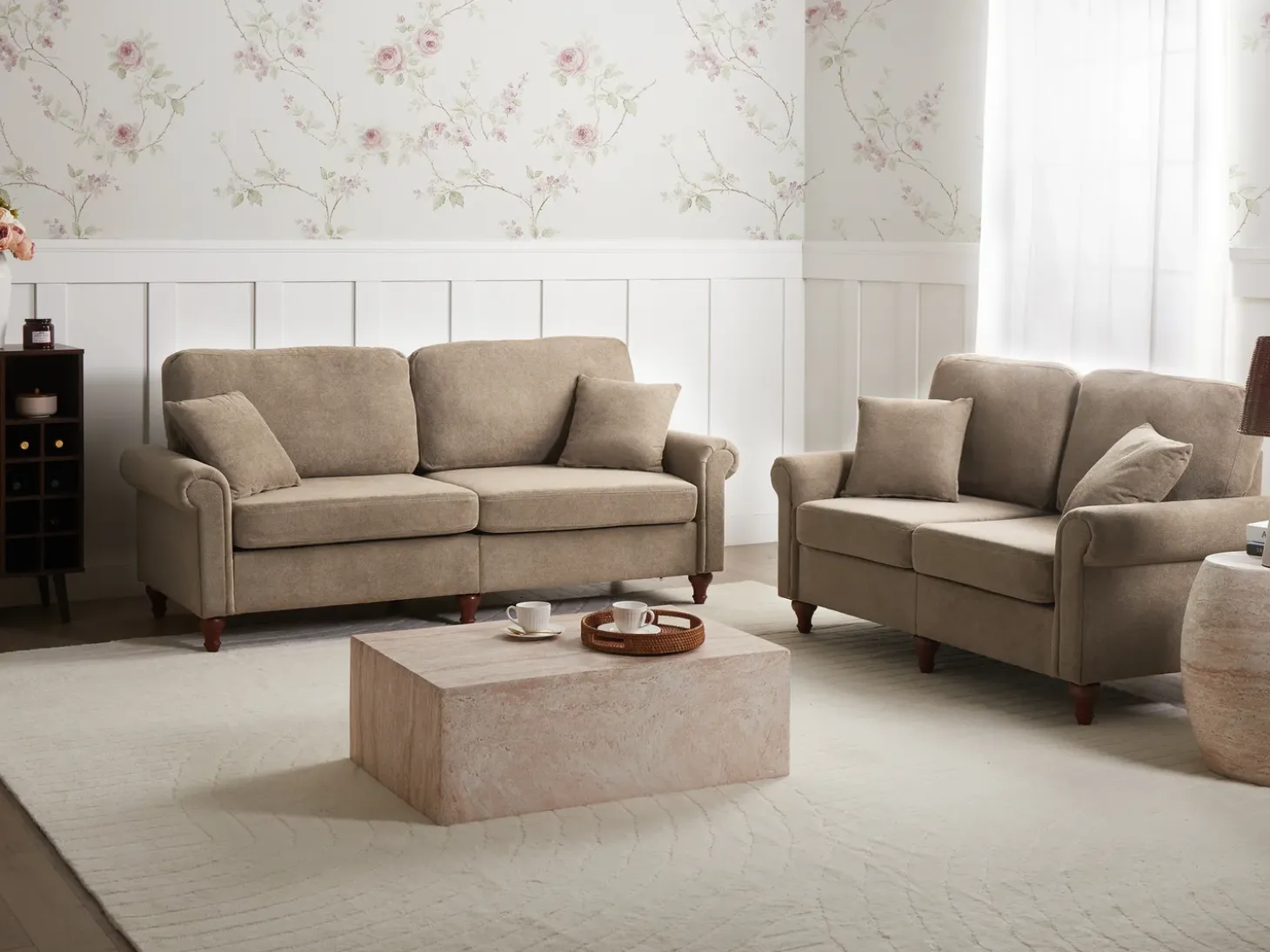 Clearance Sofa dla 2 osób GINNERUP Sofy Tapicerowane|Sofy Dwuosobowe