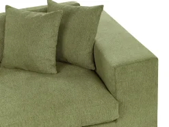 Online Sofa dla 3 osób GLORVIKA Ciemno Sofy Tapicerowane|Wszystkie Sofy