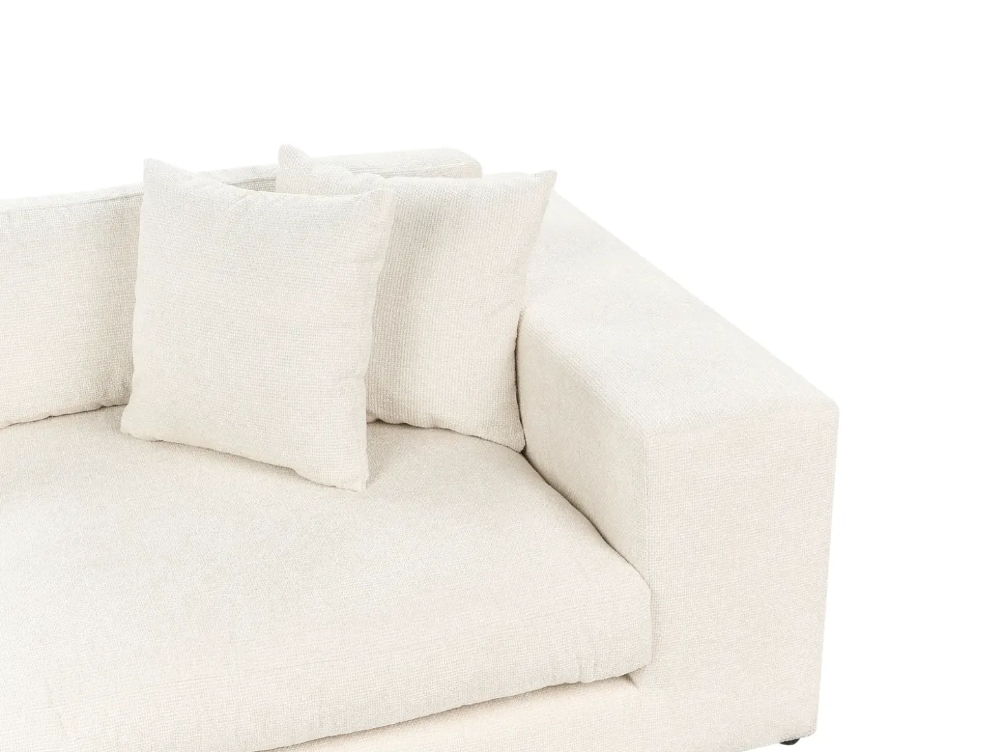 Discount Sofa dla 3 osób GLORVIKA II Złamana biel Sofy Tapicerowane|Wszystkie Sofy