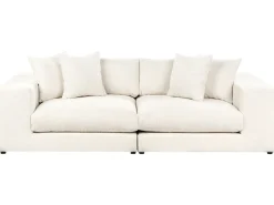 Discount Sofa dla 3 osób GLORVIKA II Złamana biel Sofy Tapicerowane|Wszystkie Sofy