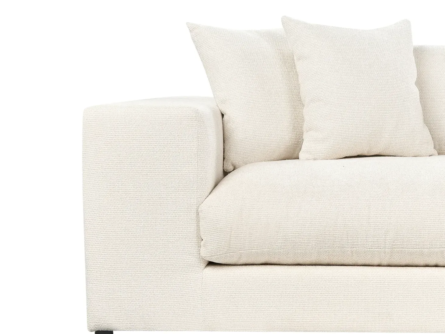 Discount Sofa dla 3 osób GLORVIKA II Złamana biel Sofy Tapicerowane|Wszystkie Sofy
