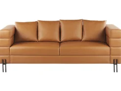 Best Sofa dla 3 osób GRANNA Ekoskóra Sofy Skórzane|Sofy Trzyosobowe