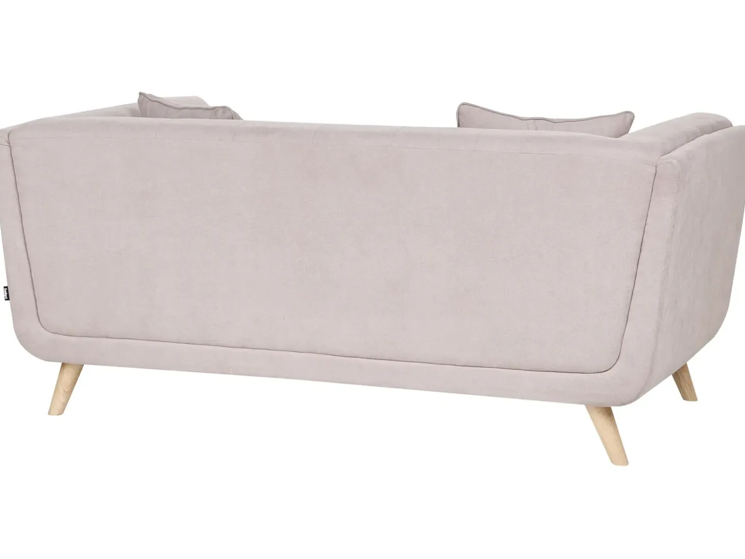 Hot Sofa dla 2 osób HABO Beżowoszary Sofy Tapicerowane|Sofy Dwuosobowe
