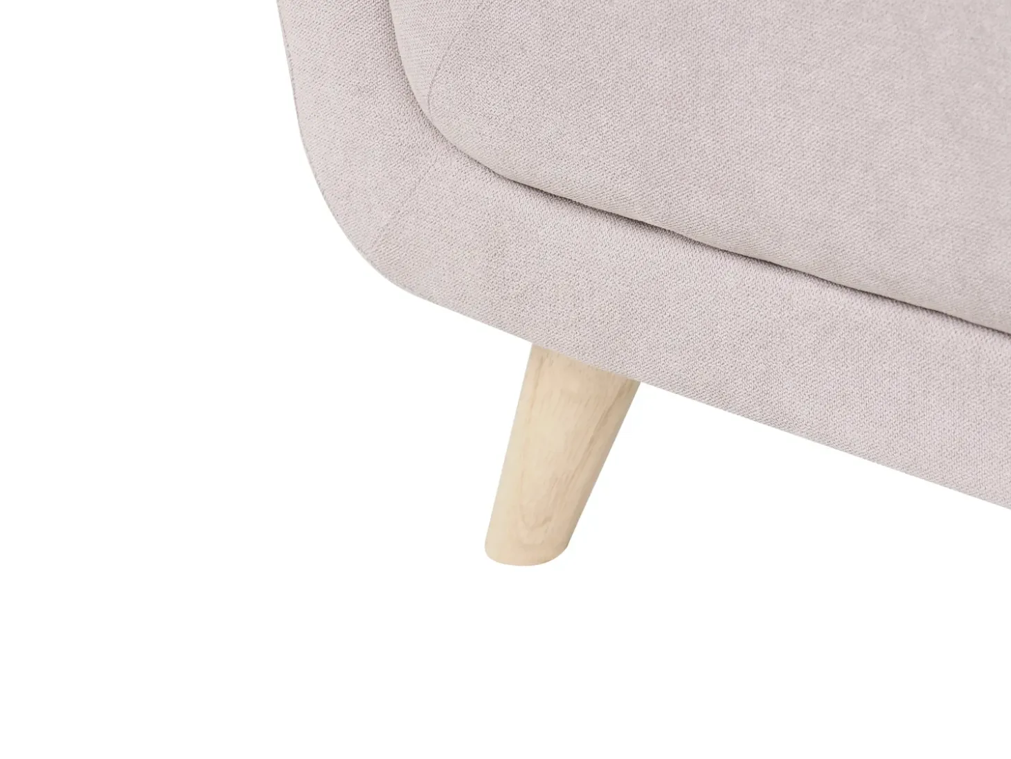 Hot Sofa dla 2 osób HABO Beżowoszary Sofy Tapicerowane|Sofy Dwuosobowe