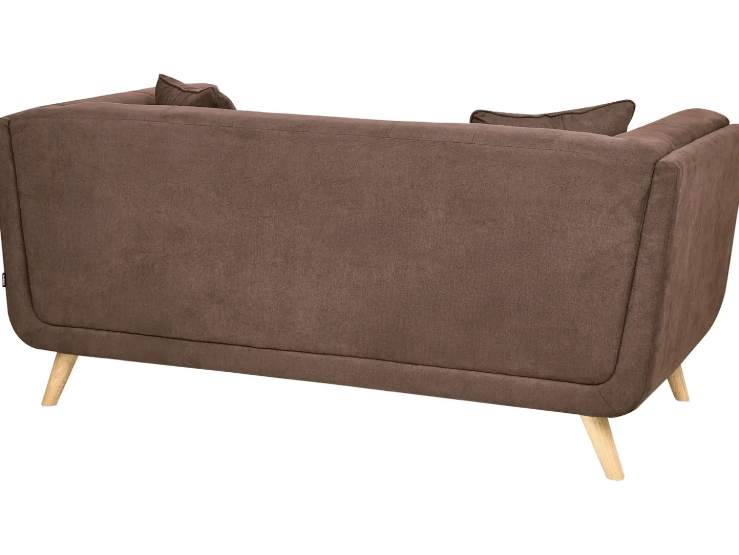 New Sofa dla 2 osób HABO Ciemno Sofy Tapicerowane|Sofy Dwuosobowe