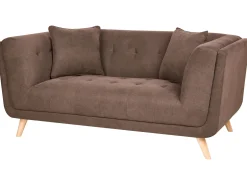 New Sofa dla 2 osób HABO Ciemno Sofy Tapicerowane|Sofy Dwuosobowe