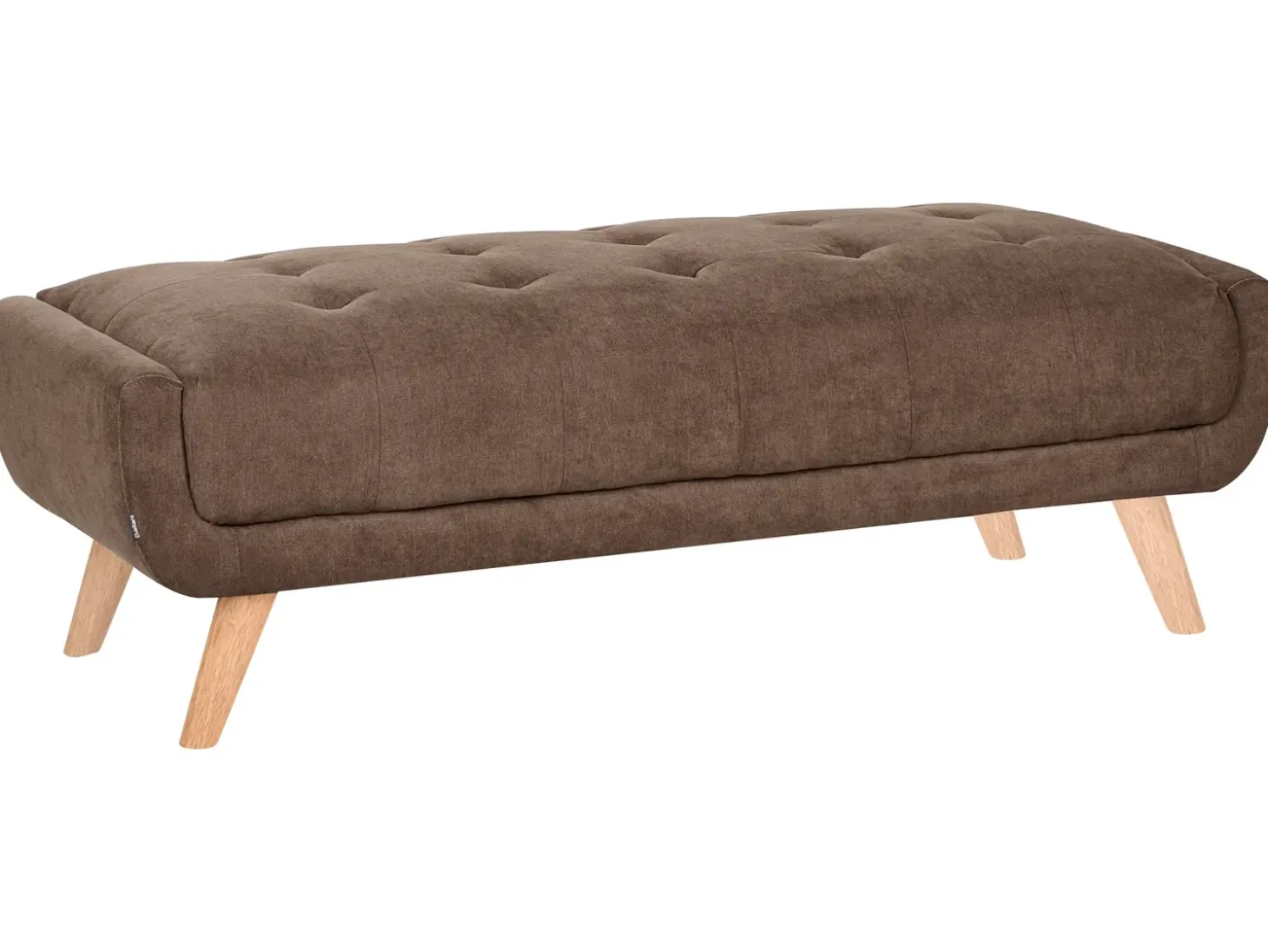 Sale Sofa dla 2 osób HABO Ciemno z otomaną Sofy Tapicerowane|Sofy Dwuosobowe