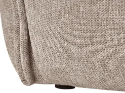 Discount Sofa dla 2 osób HALBA Beżowoszary Sofy Tapicerowane|Sofy Dwuosobowe