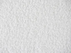 Discount Sofa dla 2 osób HALBA Boucle Biały Sofy Tapicerowane|Sofy Dwuosobowe