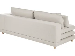 Online Sofa dla 2 osób HEDEN Beżowy Z poduszką Sofy Tapicerowane|Sofy Dwuosobowe