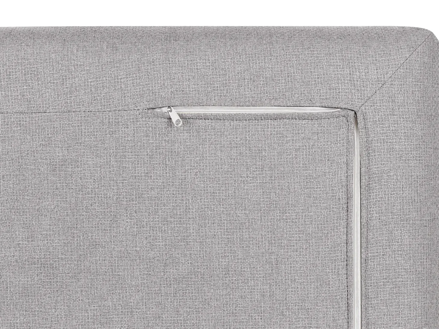 Clearance Sofa dla 2 osób HEDEN Szary z otomaną Sofy Tapicerowane|Sofy Dwuosobowe