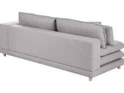 Hot Sofa dla 2 osób HEDEN Szary Z poduszką Sofy Tapicerowane|Sofy Dwuosobowe