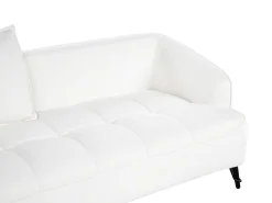 Online Sofa dla 3 osób HOBRO Boucle Biały Sofy Tapicerowane|Kolekcje Sof