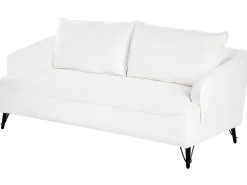 Online Sofa dla 3 osób HOBRO Boucle Biały Sofy Tapicerowane|Kolekcje Sof