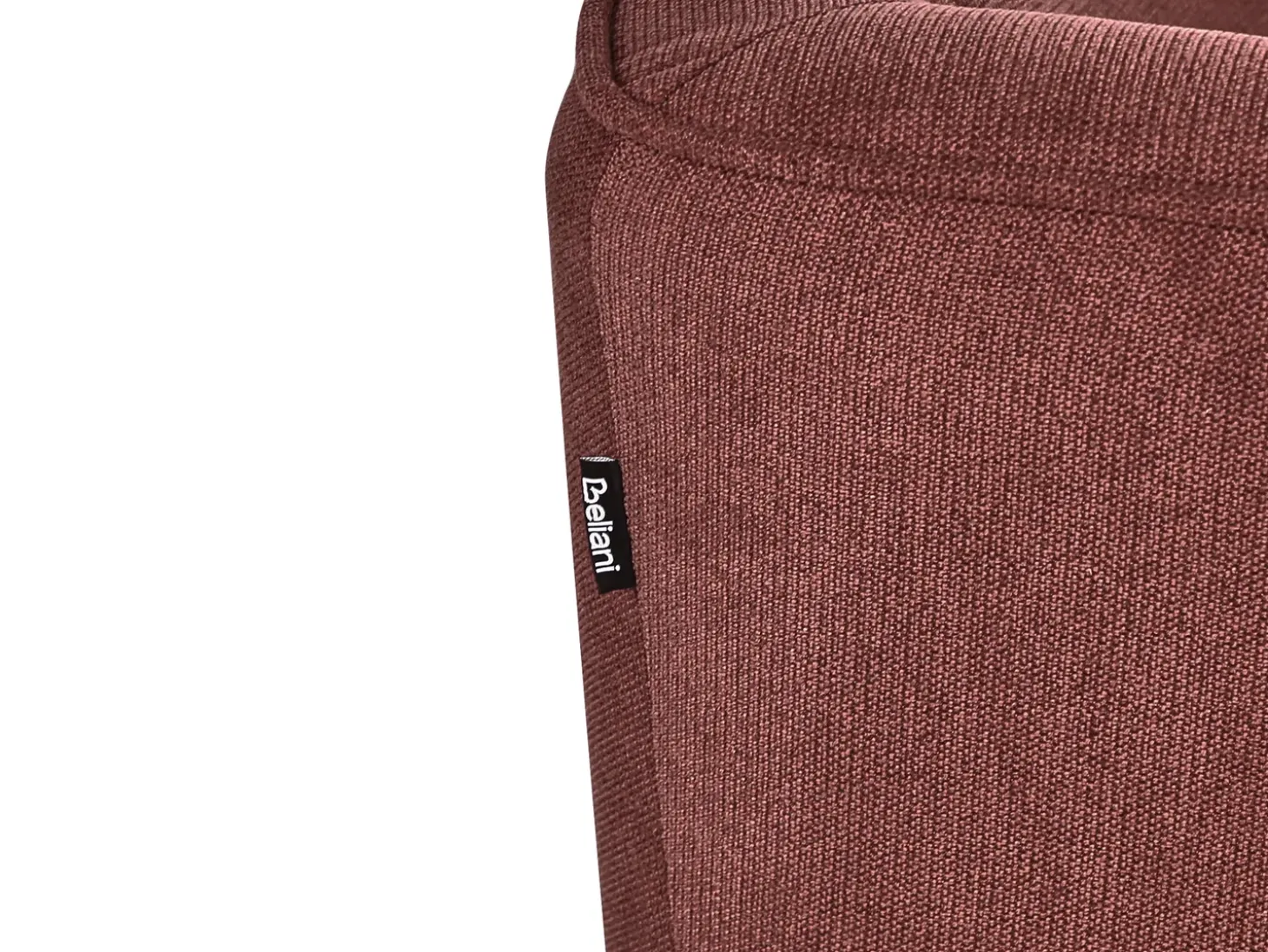 New Sofa dla 2 osób HOBRO Burgundowy Sofy Tapicerowane|Sofy Dwuosobowe