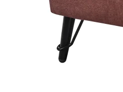 New Sofa dla 2 osób HOBRO Burgundowy Sofy Tapicerowane|Sofy Dwuosobowe