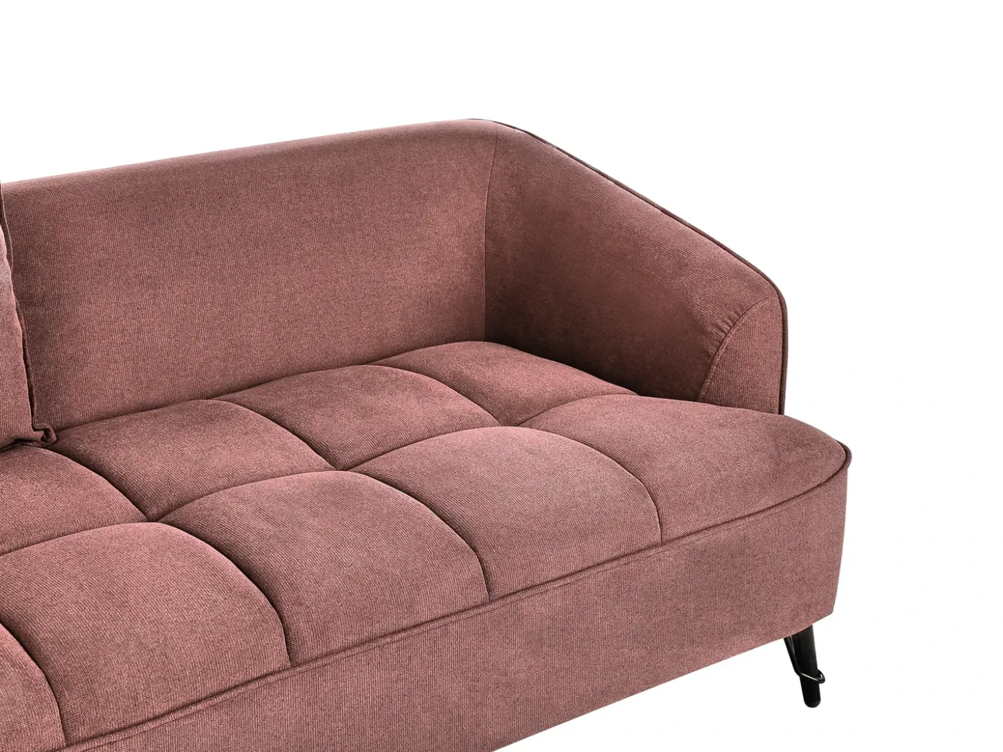 Discount Sofa dla 3 osób HOBRO Burgundowy Sofy Tapicerowane|Kolekcje Sof