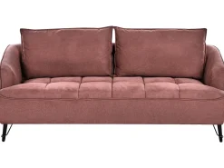 Discount Sofa dla 3 osób HOBRO Burgundowy Sofy Tapicerowane|Kolekcje Sof