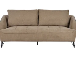 Best Sofa dla 3 osób HOBRO Jasnobrązowy Sofy Tapicerowane|Kolekcje Sof