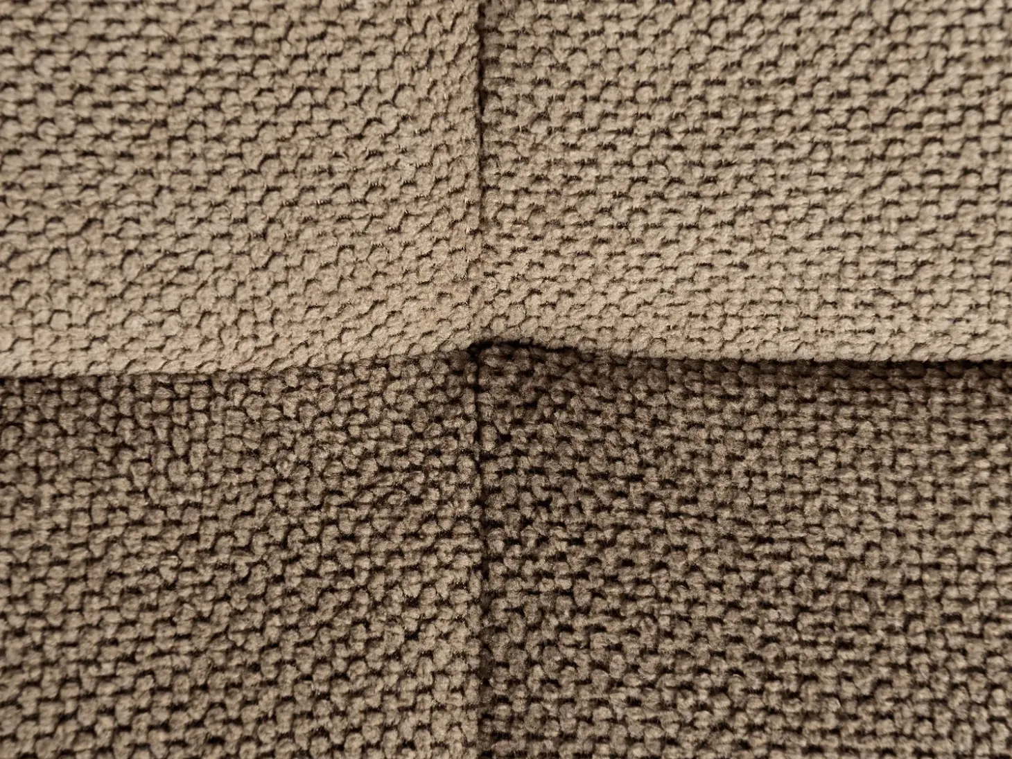 Best Sofa dla 3 osób HOBRO Jasnobrązowy Sofy Tapicerowane|Kolekcje Sof