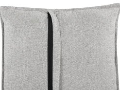Outlet Sofa dla 2 osób HOBRO Jasnoszary Sofy Tapicerowane|Sofy Dwuosobowe