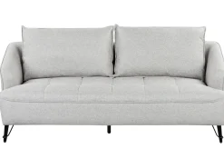 Hot Sofa dla 3 osób HOBRO Jasnoszary Sofy Tapicerowane|Kolekcje Sof