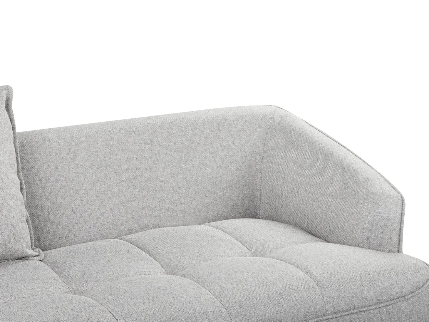 Hot Sofa dla 3 osób HOBRO Jasnoszary Sofy Tapicerowane|Kolekcje Sof