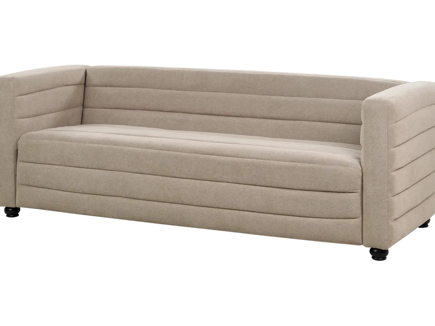 Clearance Sofa dla 3 osób HOFN Beżowoszary Sofy Tapicerowane|Kolekcje Sof