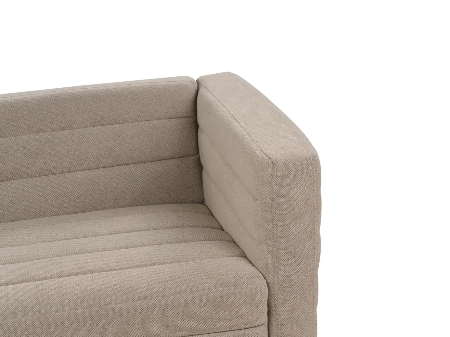 Clearance Sofa dla 3 osób HOFN Beżowoszary Sofy Tapicerowane|Kolekcje Sof