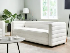 New Sofa dla 3 osób HOFN Boucle Złamana biel Sofy Tapicerowane|Kolekcje Sof