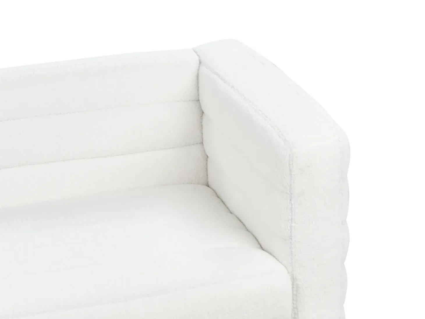 New Sofa dla 3 osób HOFN Boucle Złamana biel Sofy Tapicerowane|Kolekcje Sof