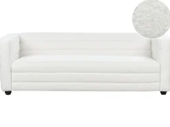 New Sofa dla 3 osób HOFN Boucle Złamana biel Sofy Tapicerowane|Kolekcje Sof