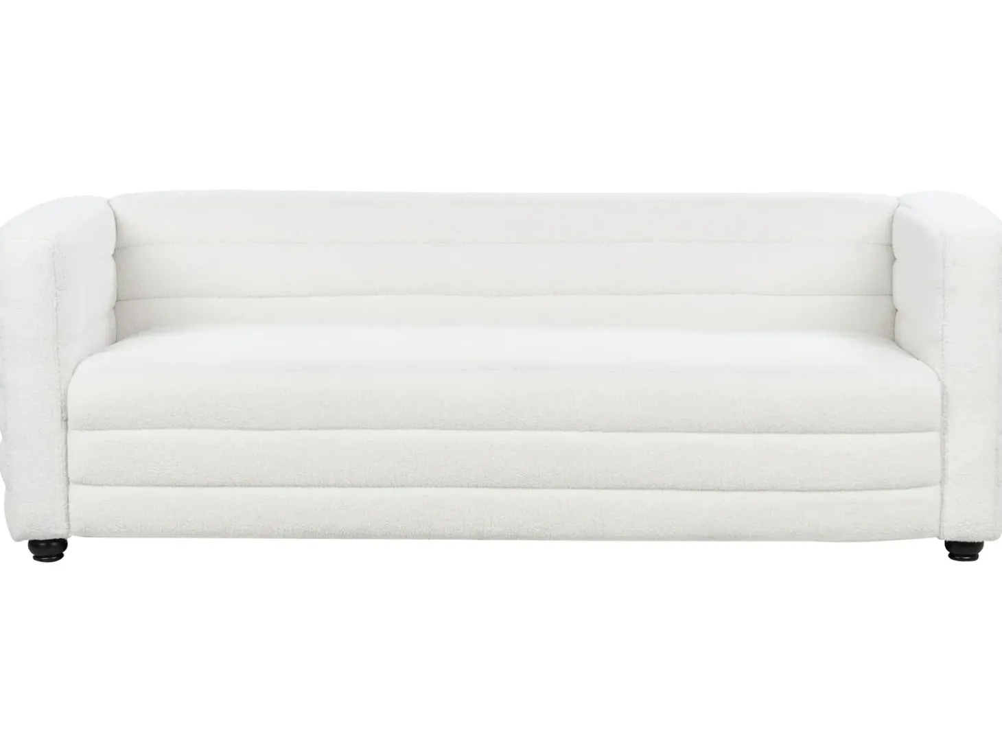 New Sofa dla 3 osób HOFN Boucle Złamana biel Sofy Tapicerowane|Kolekcje Sof