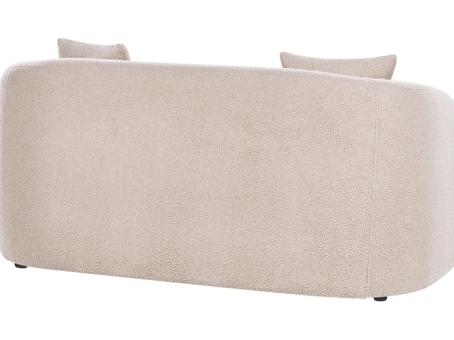Discount Sofa dla 2 osób HUSBY Boucle Sofy Tapicerowane|Sofy Dwuosobowe