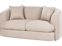 Discount Sofa dla 2 osób HUSBY Boucle Sofy Tapicerowane|Sofy Dwuosobowe