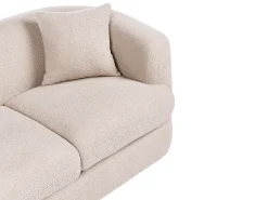 Discount Sofa dla 2 osób HUSBY Boucle Sofy Tapicerowane|Sofy Dwuosobowe