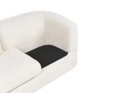 Sofa dla 2 osób HUSBY Boucle Złamana biel Sofy Tapicerowane|Sofy Dwuosobowe
