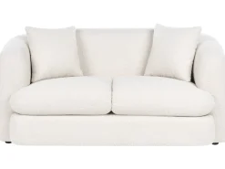 Sofa dla 2 osób HUSBY Boucle Złamana biel Sofy Tapicerowane|Sofy Dwuosobowe