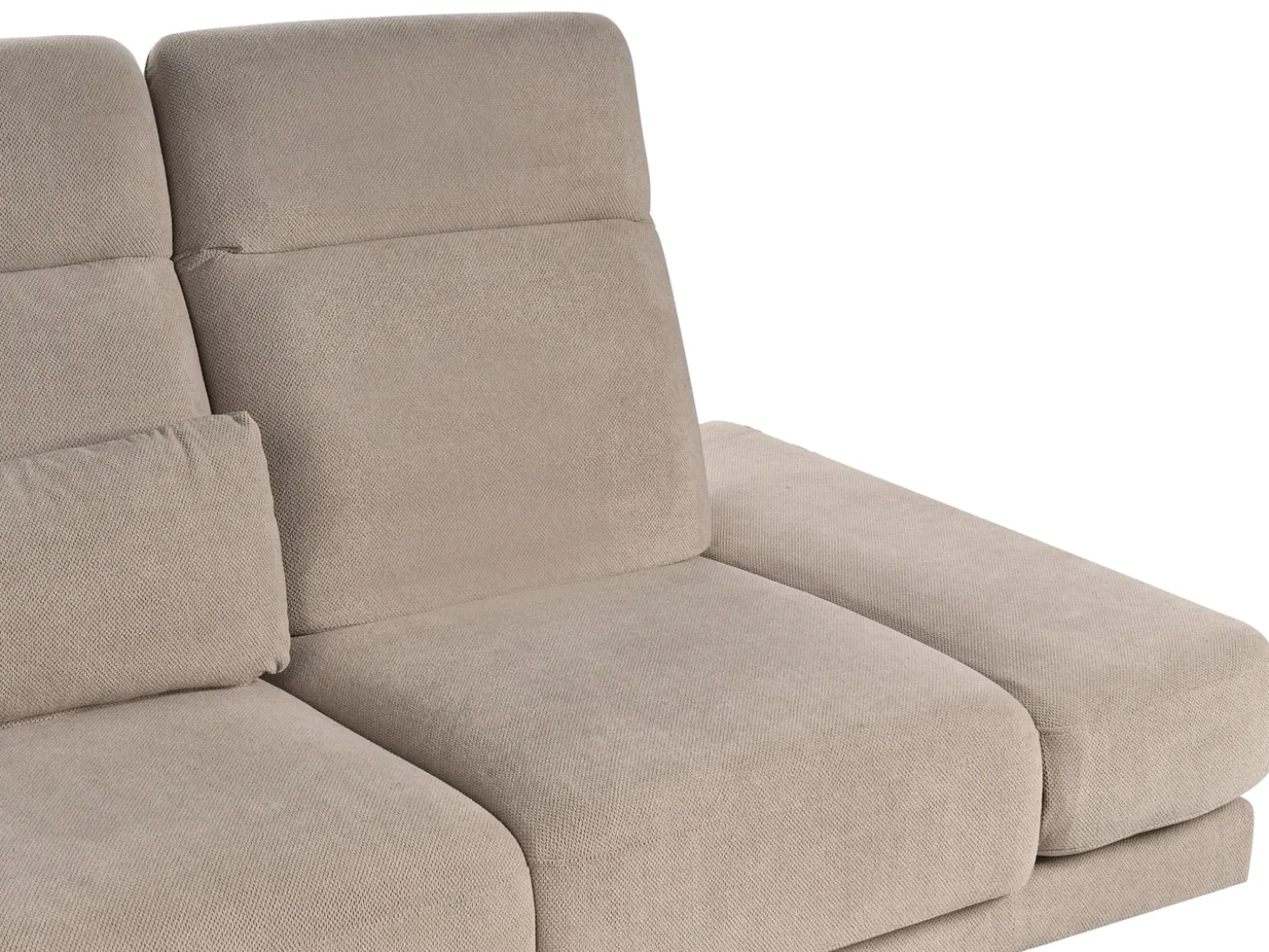 Outlet Sofa dla 3 osób IKAST Beżowoszary Sofy Tapicerowane|Kolekcje Sof