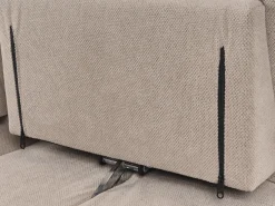 Outlet Sofa dla 3 osób IKAST Beżowoszary Sofy Tapicerowane|Kolekcje Sof