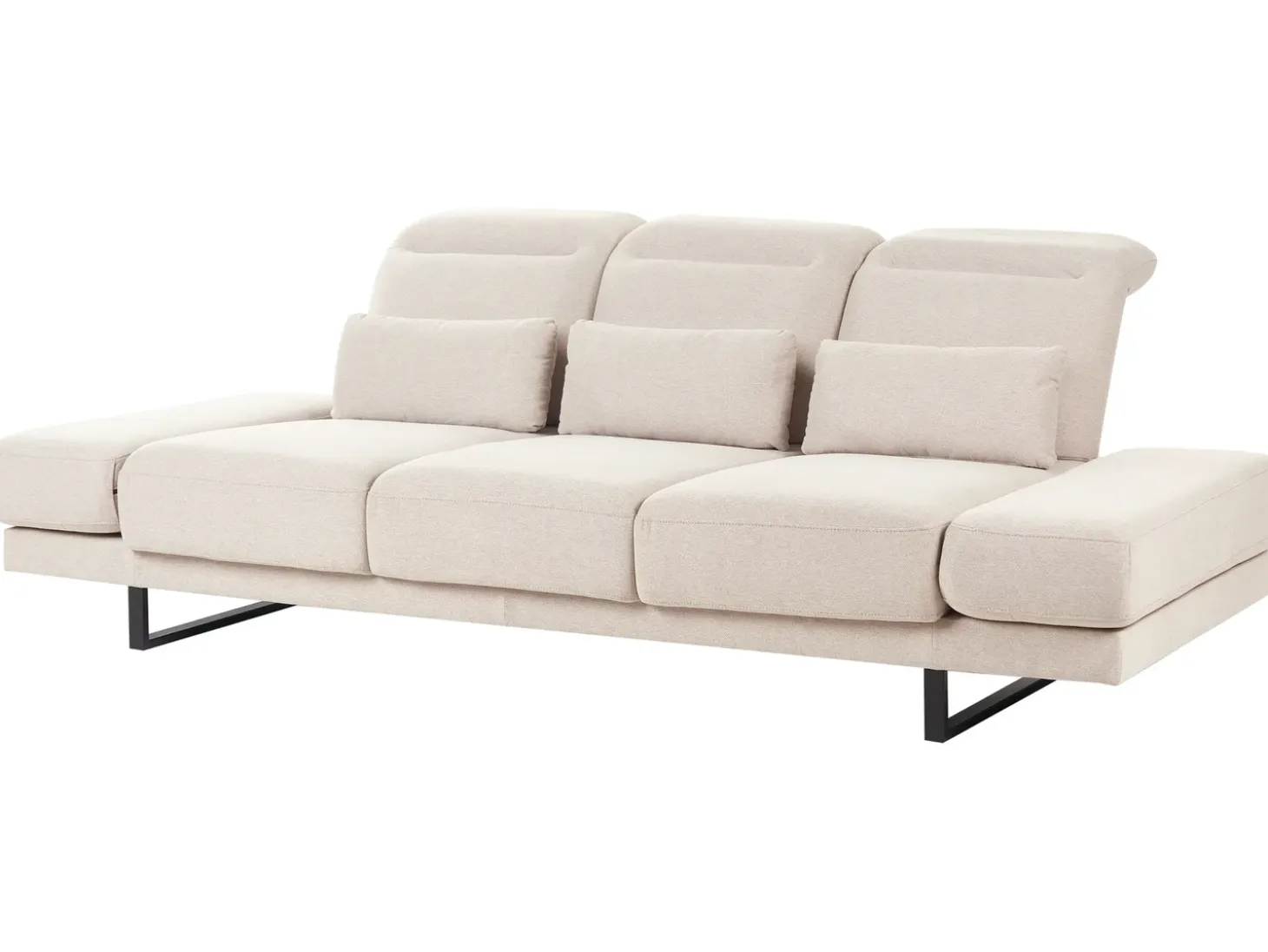 Sofa dla 3 osób IKAST Beżowy Sofy Tapicerowane|Kolekcje Sof