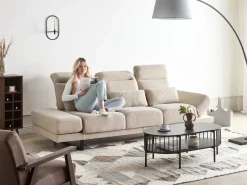 Sofa dla 3 osób IKAST Beżowy Sofy Tapicerowane|Kolekcje Sof