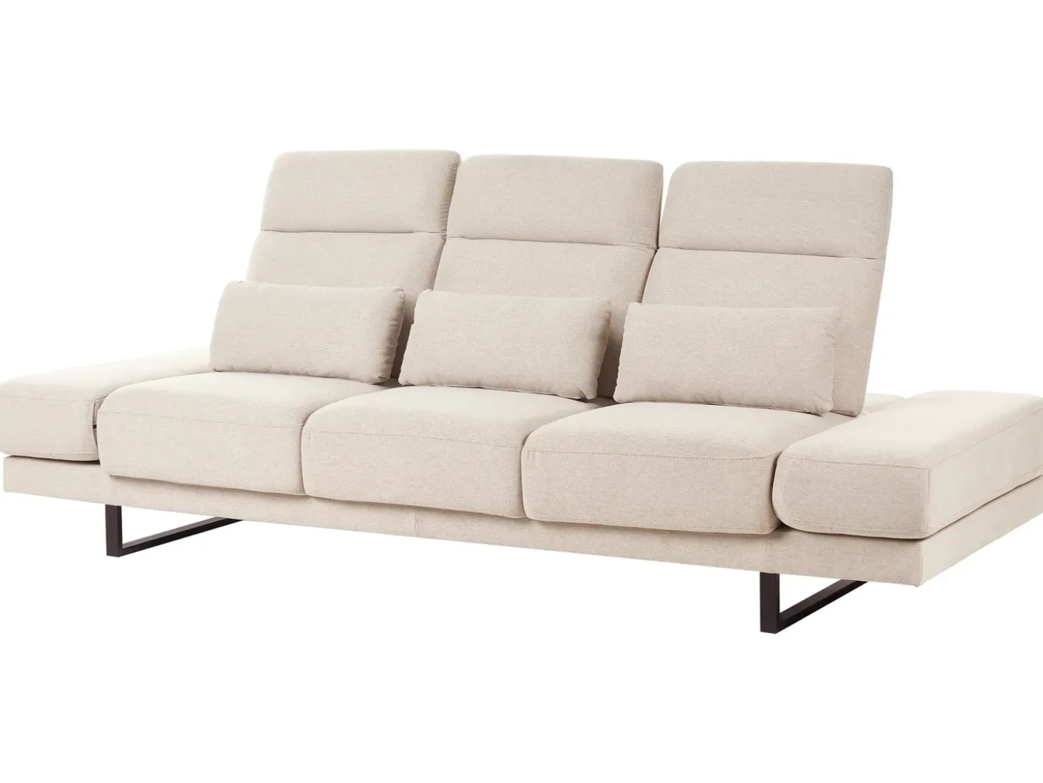Sofa dla 3 osób IKAST Beżowy Sofy Tapicerowane|Kolekcje Sof