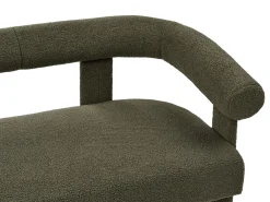 Sale Sofa dla 2 osób ILBRO Boucle Ciemno Sofy Tapicerowane|Sofy Dwuosobowe