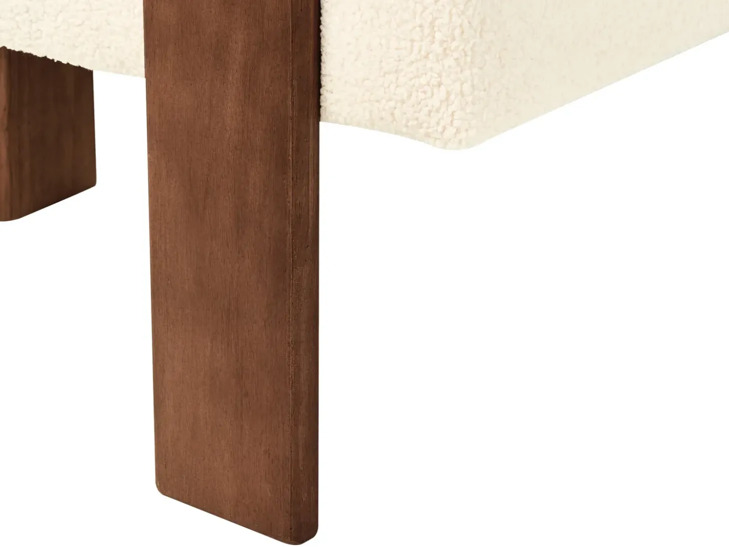 New Sofa dla 2 osób ILBRO Boucle Złamana biel/ ciemny brąz Sofy Tapicerowane|Sofy Dwuosobowe